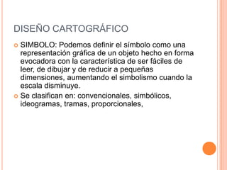 CONVENCIONALES: Esquema que se centra sobre su posición real sobre el mapa, que facilita la identificación de un objeto que por la escala sería demasiado pequeño para ser reconocido.
