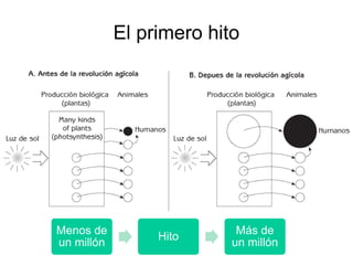 El primero hito 
Menos de 
un millón 
Hito 
Más de 
un millón 
 