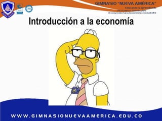 Introducción a la economía
 