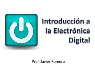 Prof. Javier Romero

 