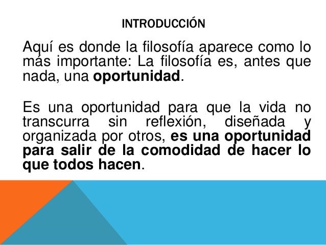Introducción a la filosofía - Filosofía y ética