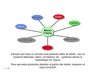Método
     6 Sigma




80
 