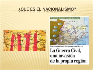 ¿QUÉ ES EL NACIONALISMO?
 
