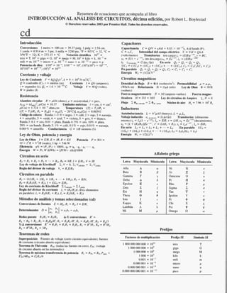 Introducción al análisis De circuitos boylestad 10 edicion