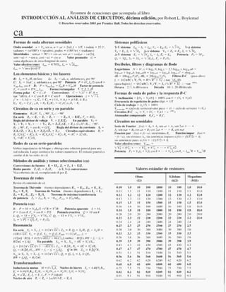 Introducción al análisis De circuitos boylestad 10 edicion