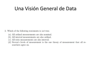 Una Visión General de Data