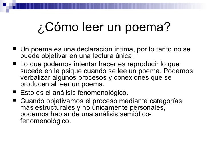 Introducción a la poesía(2)