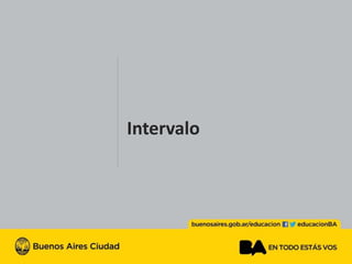 Intervalo
 