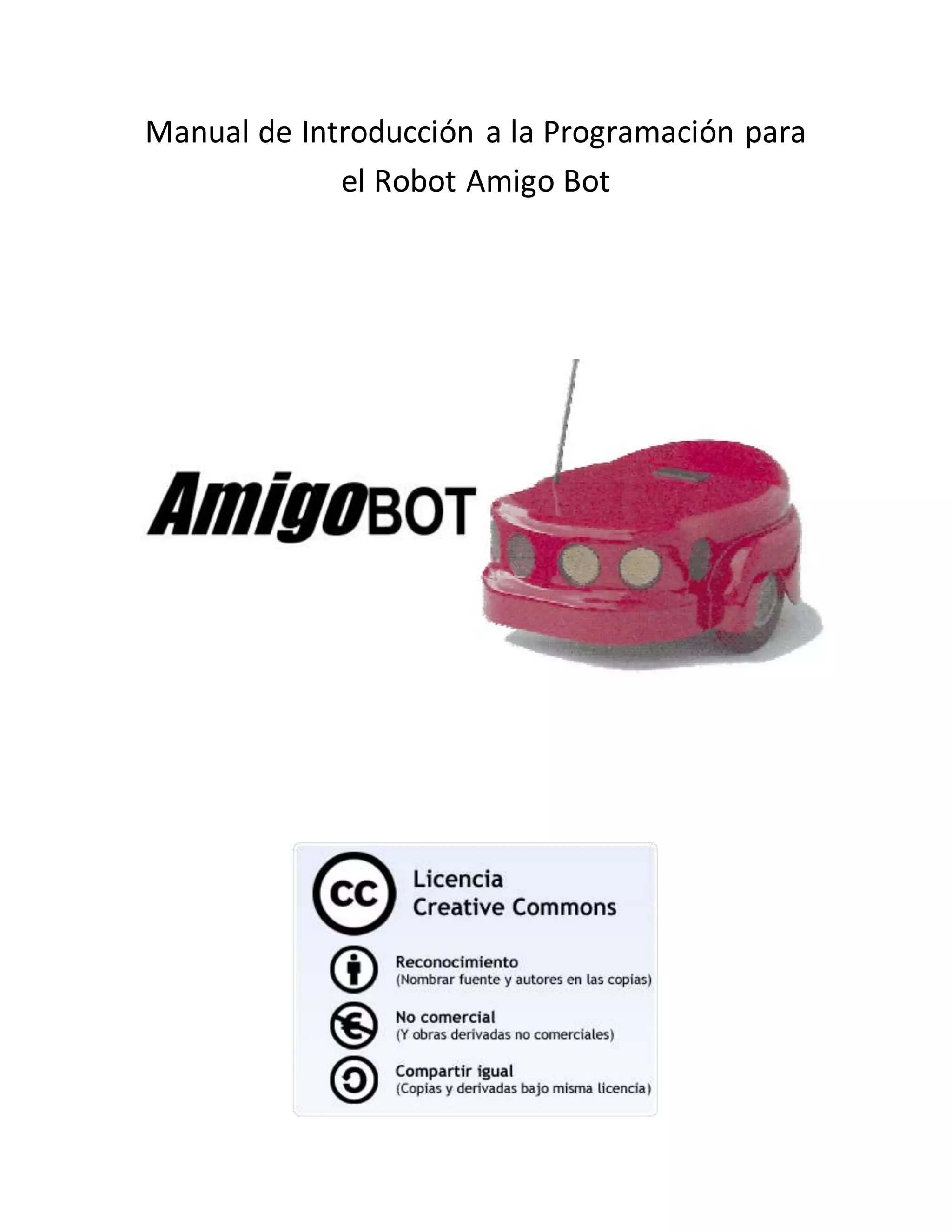 Introducción a la programación del amigo bot PDF