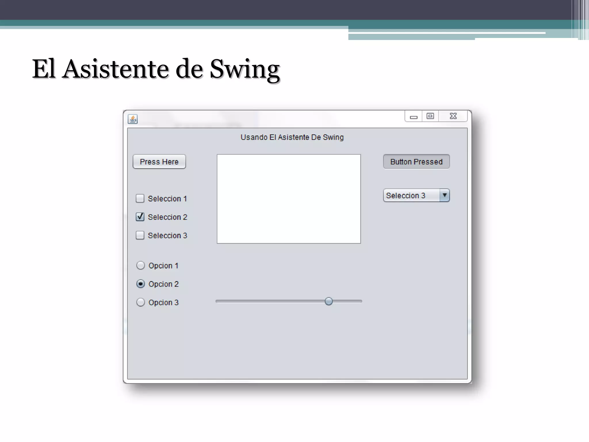 El Asistente de Swing
 