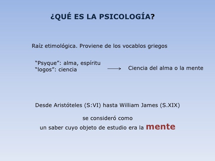 Introducción a la psicología Introducción a la psicología