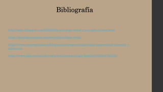 Bibliografía
http://apsic.blogspot.com/2005/09/la-psicologa-social-y-sus-aplicaciones.html
https://psicologiaymente.com/social/psicologia-social
https://www.eaeprogramas.es/blog/negocio/empresa/psicologia-empresarial-concepto-y-
aplicacion
https://www.unir.net/salud/revista/noticias/psicologia-familiar/549204793655/
 