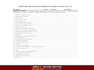 JORGE E. TOLEDO TREVIÑO 
PSICÓLOGOPSICOPEDAGOGO 
 