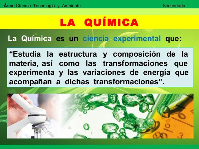 Introducción a la química