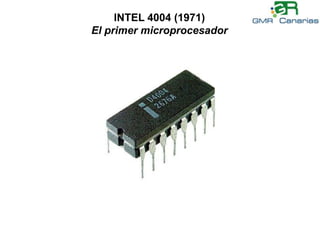 INTEL 4004 (1971)El primer microprocesador