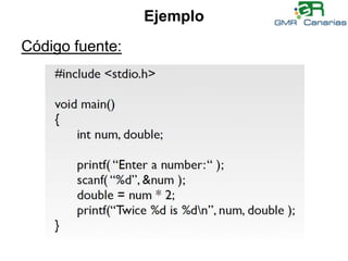 EjemploCódigo fuente: