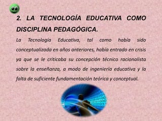 Introducción a la tecnologia educativa