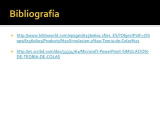 Sistema Múltiple M/M/SDos o más servidores o canales están disponibles para atender a los clientes que arriban.