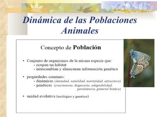 Dinámica de las Poblaciones Animales 