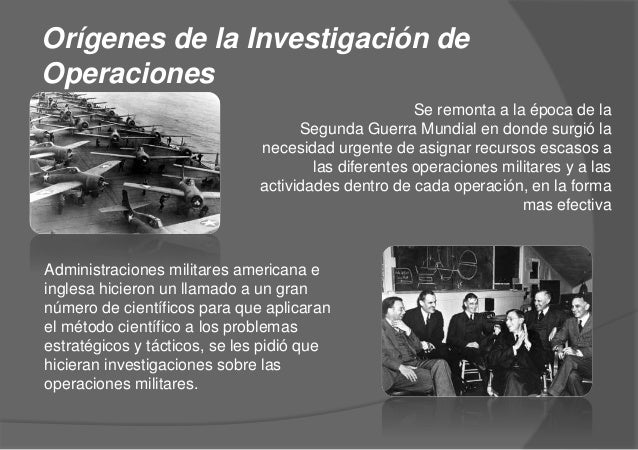 Introducción al Control de Operaciones I