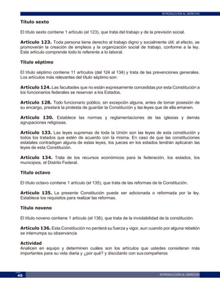 Página
41
UNIDAD II - CONOCE, QUE ES Y PARAQUÉ SIRVELA CONSTITUCIÓN
2.6 JERARQUÍA DEL ORDEN JURÍDICO EN EL DERECHO MEXICAN...