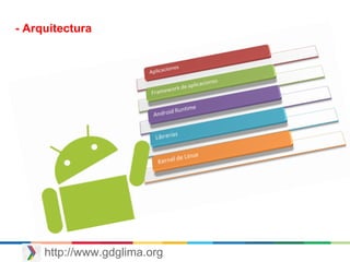 http://www.gdglima.org
- Arquitectura
 