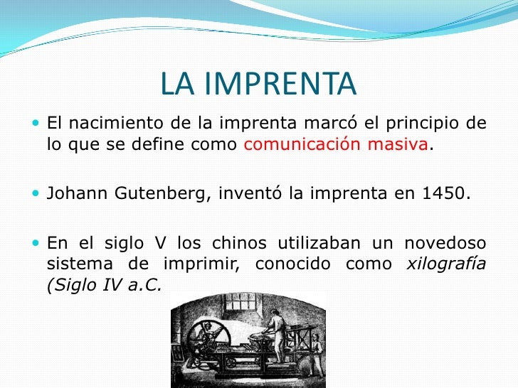 Introducción a los medios impresos