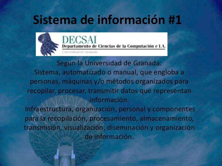 Introducción a los sistemas de información