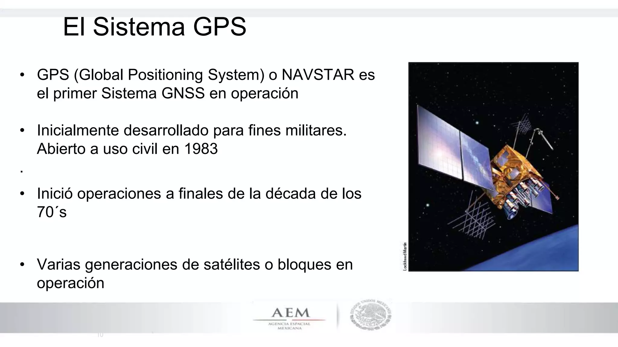 Introducción a los sistemas GNSS | PPTX