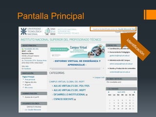 Pantalla Principal
 