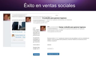 Éxito en ventas sociales
 