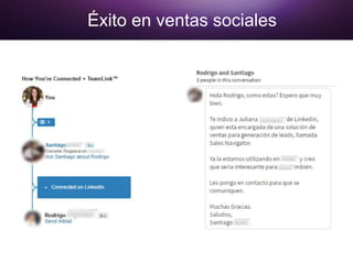 Éxito en ventas sociales
 