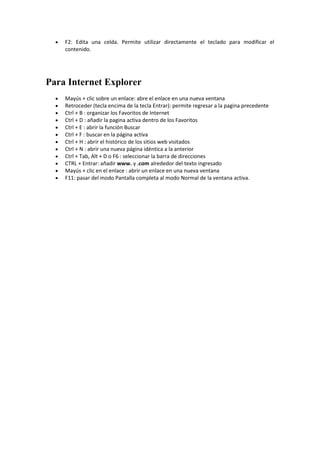 Introducción al teclado