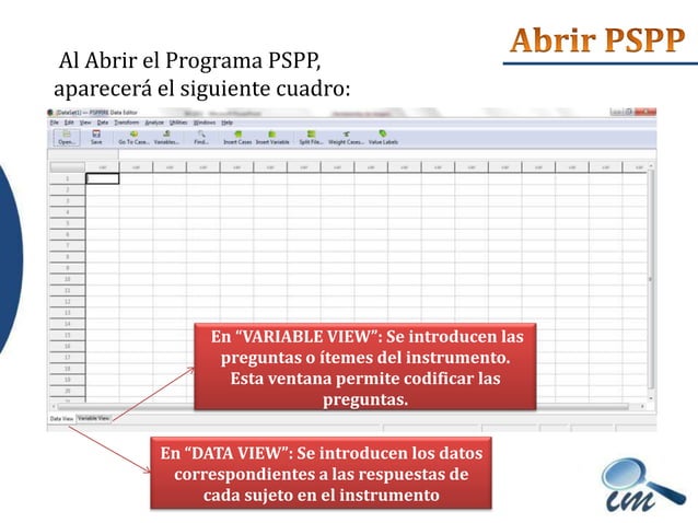 Pspp Script Introducción al uso del pspp como medio para la interpretación de datos ...