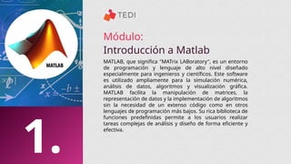 Comprehensive Introduction to MATLAB: Matrices, Commands, and Basic ...