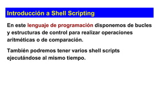 Introducción a shell script | PPT