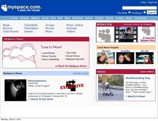 Monday, June 21, 2010
 