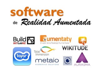 software
de

Realidad Aumentada

 