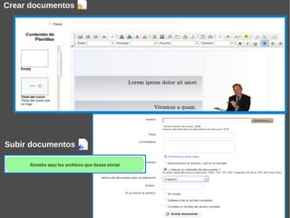 Crear documentos




Subir documentos
 