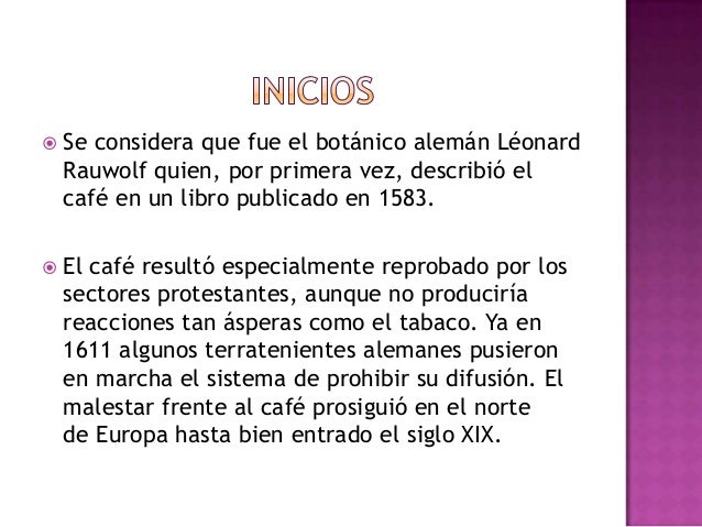 Introduccion Del Cafe En Europa Introduccion Del Cafe En Europa