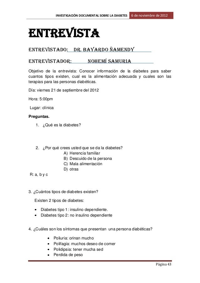 Introducción diabetes Introducción diabetes