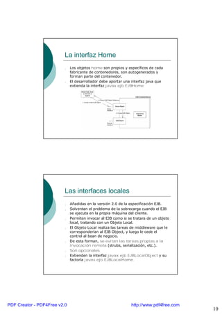 Introducción a Enterprise Java Beans | PDF