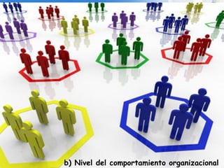 YOUR LOGO
b) Nivel del comportamiento organizacional
 