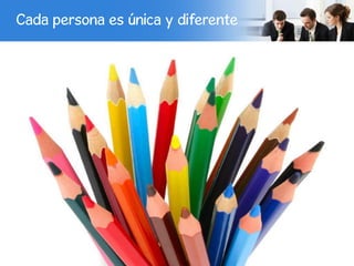 YOUR LOGO
Page  6
Cada persona es única y diferente
 