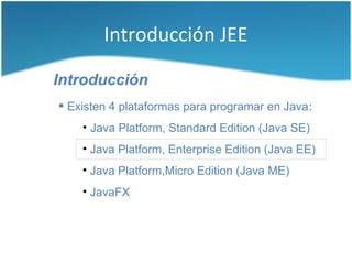 Introducción a JEE | PDF