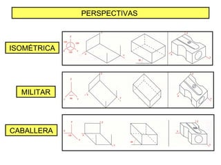 PERSPECTIVAS
ISOMÉTRICA
MILITAR
CABALLERA
 