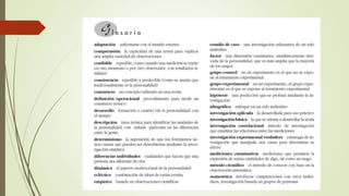 Introducción teorías de la personalidad