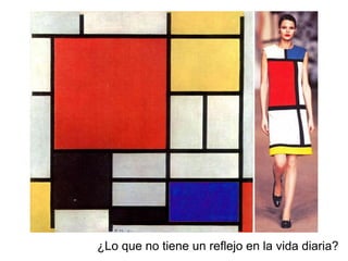 ¿Lo que no tiene un reflejo en la vida diaria?
 