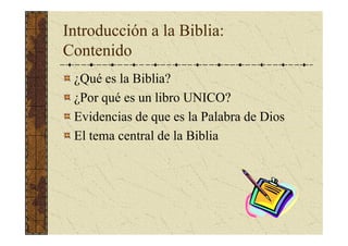 Introduccion A La Biblia