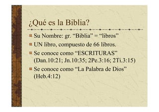 Introduccion A La Biblia